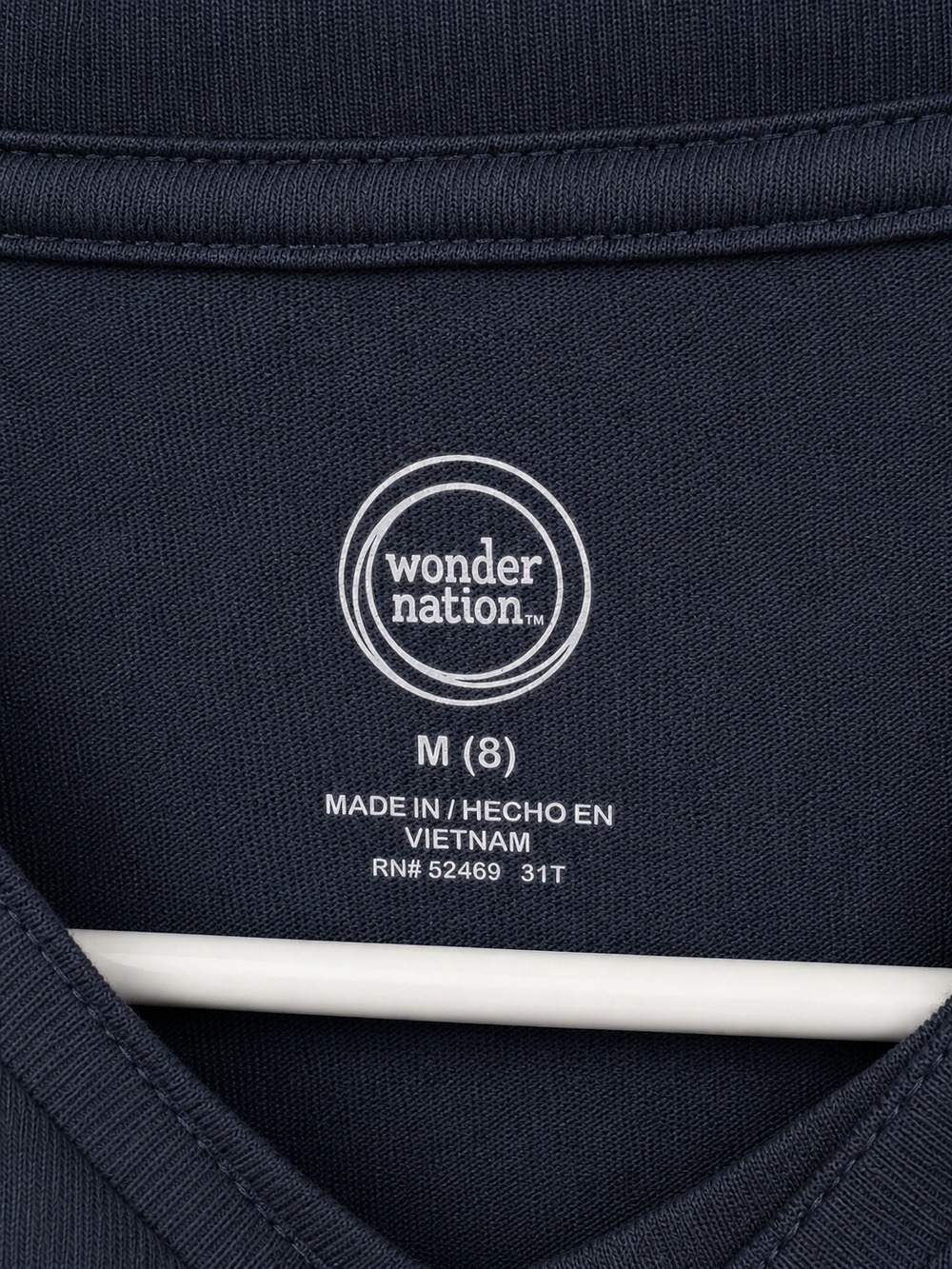 wonder nation Charcoal Blue Long-Sleeve Henley Tee - Picture 3 of 4
